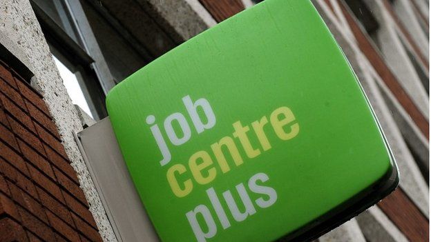 Job Centre sign