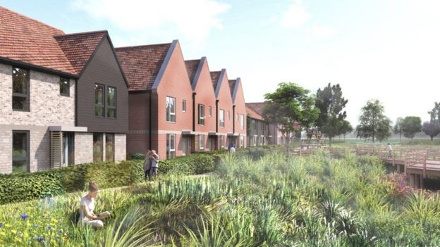 Somerset: Wetlands included in revised major housing plans - BBC News