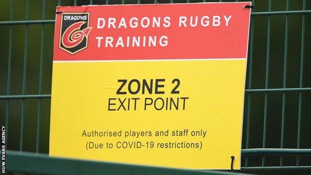 Covid-19 precautions are in place in Welsh regional rugby