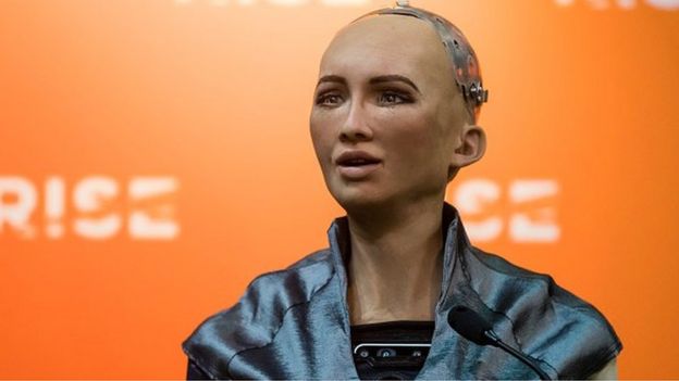 Sophia Azərbaycana gəlir, Sophia robotu, süni intelekti olan robot