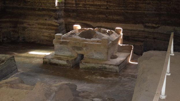 Temazcal em Joya de Cerén.