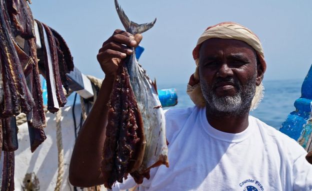 Somali fisherman