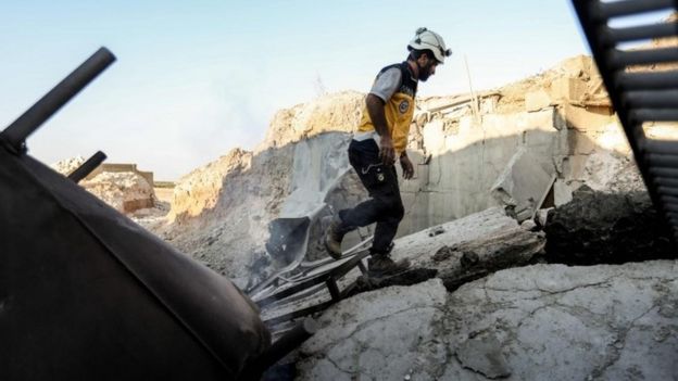 Syria War: Idlib Rebels Targeted By 'fiercest Raids In Weeks' - BBC News