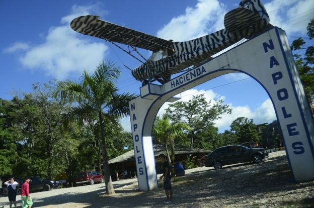 Entrada da Fazenda Nápoles, de Escobar