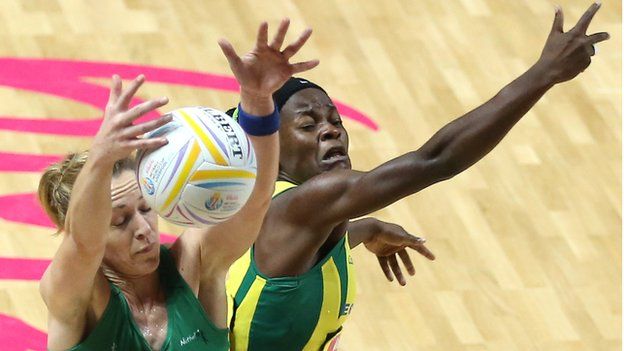 Netball World Cup 2019: NI progress despite defeat by Zimbabwe - BBC Sport