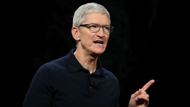 Tim Cook, director ejecutivo de Apple.