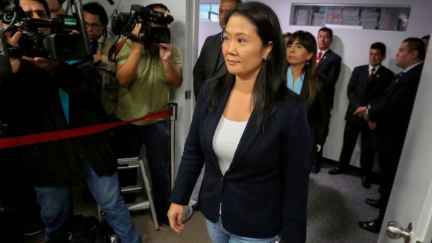 Keiko Fujimori.