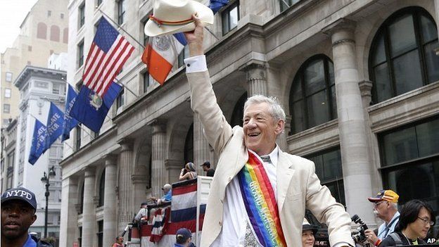 Sir Ian McKellen To Lead Manchester Pride Parade BBC News