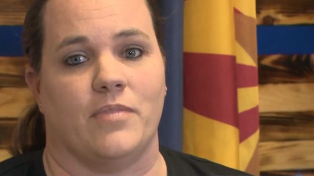 Brenda James, madre de la niña que evitó un secuestro en Arizona, Estados Unidos