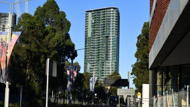 The Opal Tower in Sydney