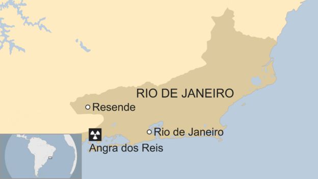 Mapa em Angra