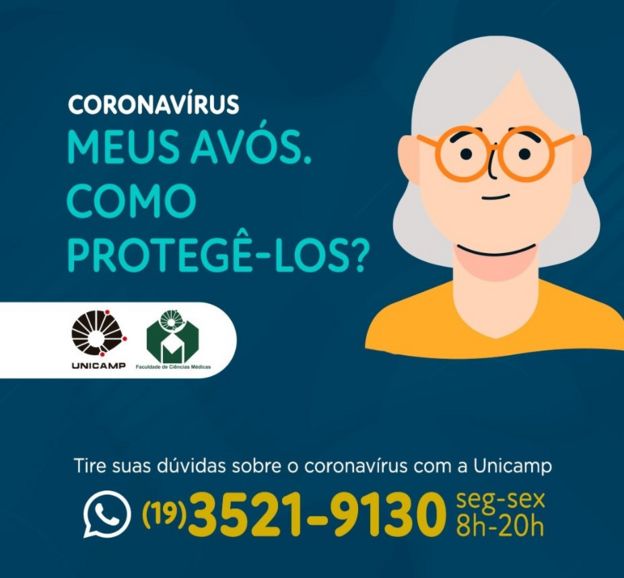 folder de divulgação do serviço de atendimento dos alunos