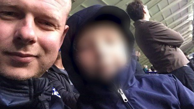 Luke used to take his 11-year-old son to Leicester City matches before he took his own life