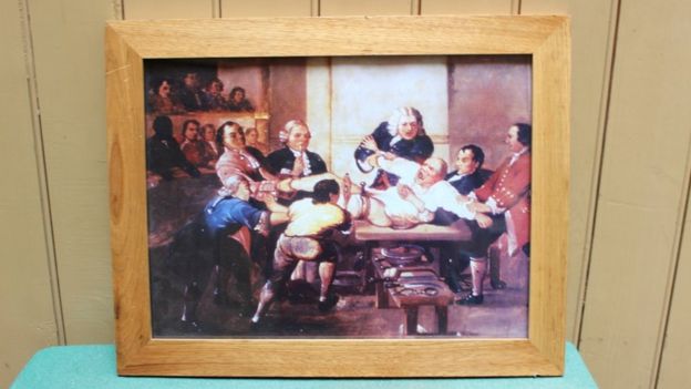 Cuadro que muestra operación en el 1800