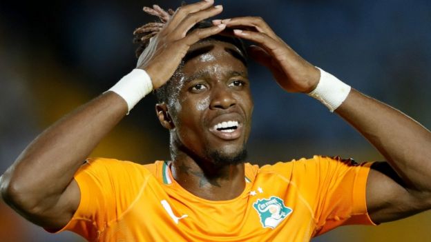 Ivory Coast international Wilfried Zaha