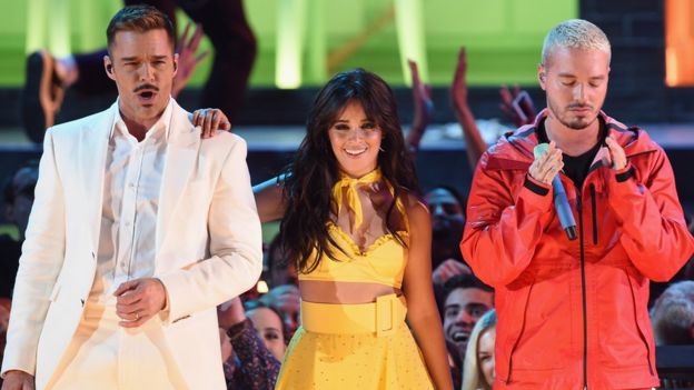 Ricky Martin, Camila Cabello y J Balvin