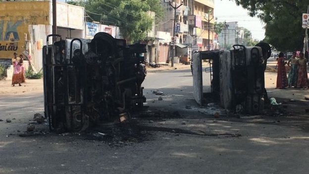 ஸ்டெர்லைட் போராட்டத்தால் அதிர்ந்த 'முத்து' நகரம் (புகைப்படத் தொகுப்பு)