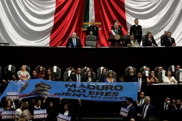 Protesta contra Maduro