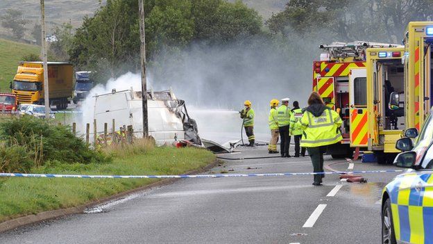 Crash scene