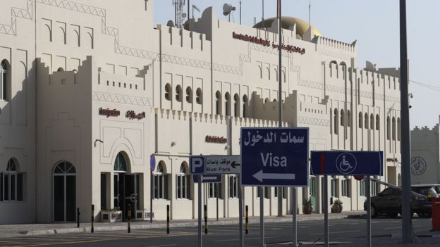 Katar S.Arabistan sınırı
