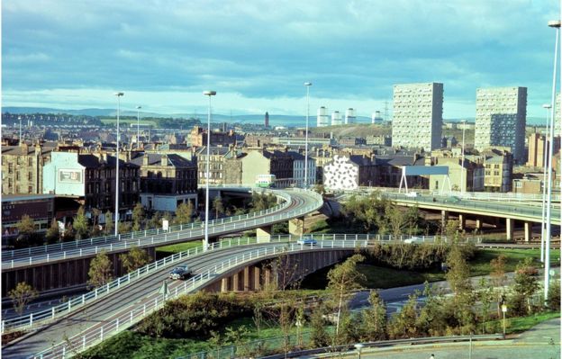 Unseen Footage Shows Glasgow's M8 Motorway In 1970s - BBC News