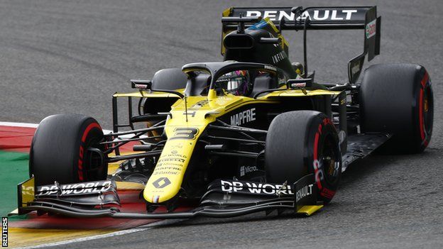 Lewis Hamilton on pole position at Belgian Grand Prix - BBC Sport