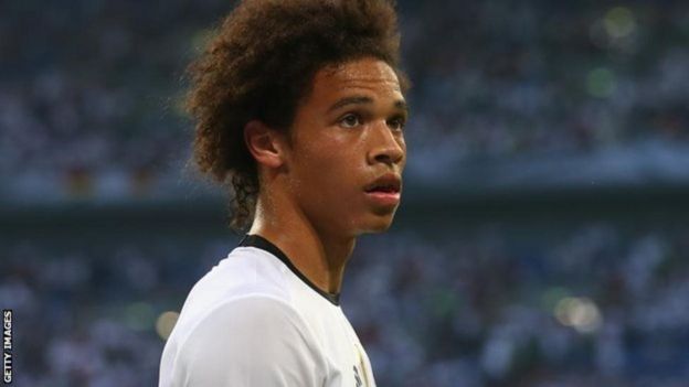 Winga wa Manchester City Leroy Sane, 23, atasalia katika klabu hiyo hadi mwisho wa msimu huu