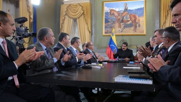 Consejo de Defensa Nacional en Venezuela, 1 abril 2017