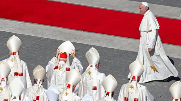 Papa Francisco, no Vaticano: Canonização não exigiu que os mártires tivesssem realizado milagres