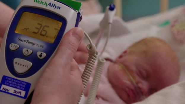 The Hospital Where Parents Care For Premature Babies - BBC News