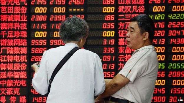 Mainland Chinese Shares Recover Losses Bbc News