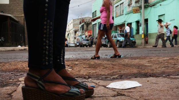 Calle en Centro América