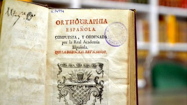 Primera edición de la Ortografía de la Real Academia de la Lengua