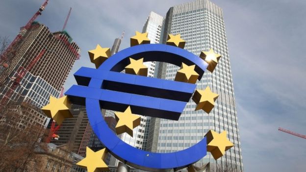 Logo Banco Central Europeo.