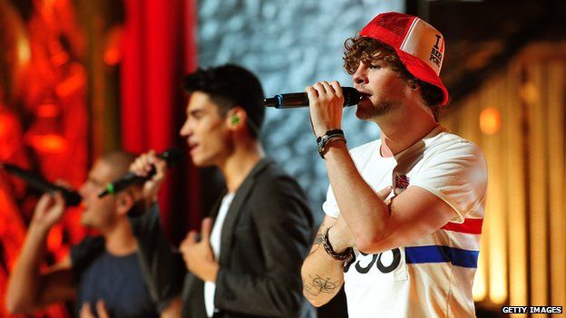Jay McGuiness in The Wanted