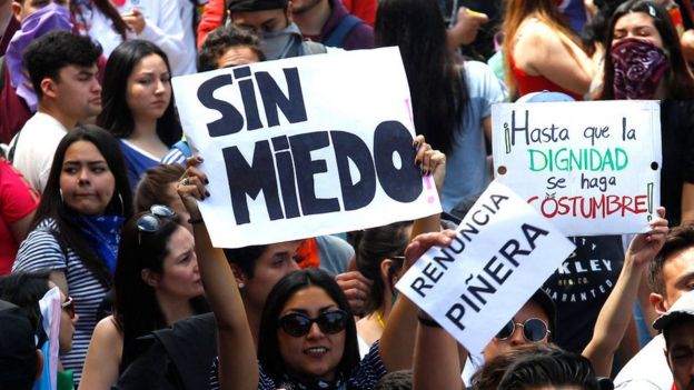 Protestas en Chile