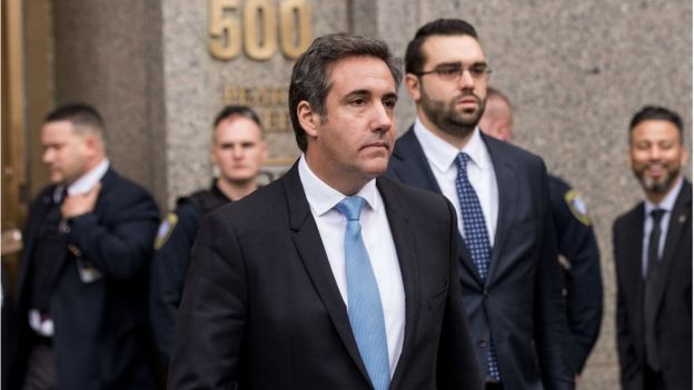 Michael Cohen là một trong hai phụ tá của ông Trump vừa bị kết tội