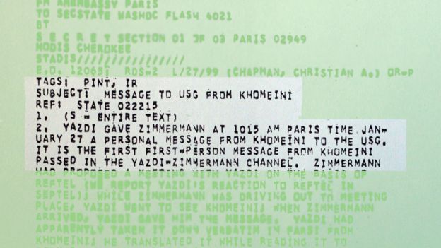 Two Weeks in January: America's secret engagement with Khomeini - BBC News