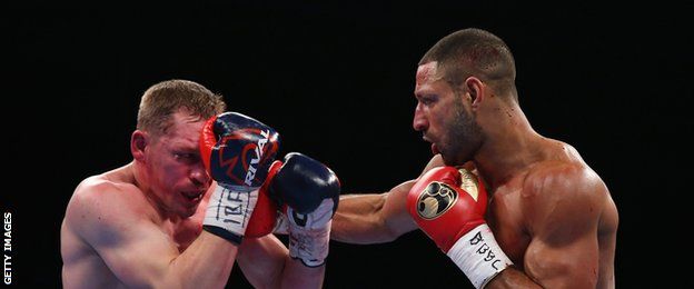 Kevin Bizier and Kell Brook