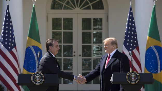 Bolsonaro e Trump