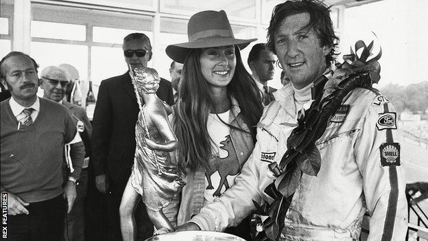 Jochen Rindt and his wife Nina