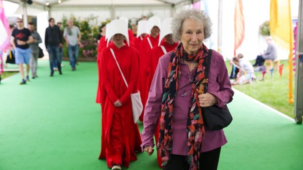 The Handmaid's Tale 'could be instruction manual', says Atwood - BBC News