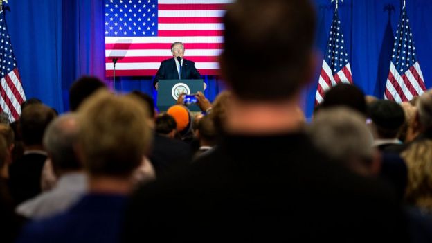 Trump en Indiana