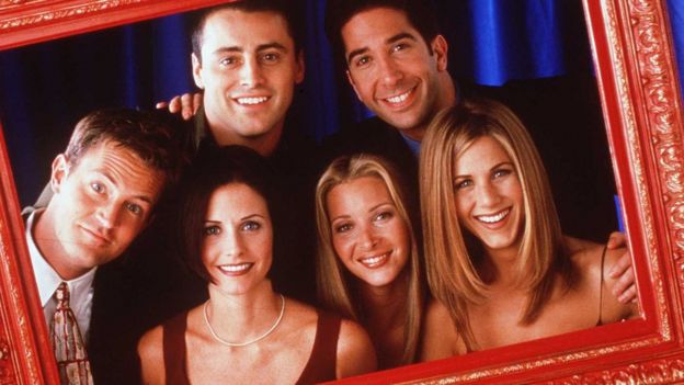 "Friends" es la serie de los años 90 más exitosa de la televisión estadounidense.