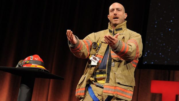 MarkBezos the fire fighter