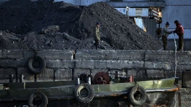 Makaa ya mawe kutoka Korea Kaskazini