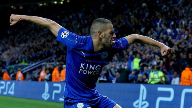 Mshambuliaji wa timu ya Algeria - Islam Slimani