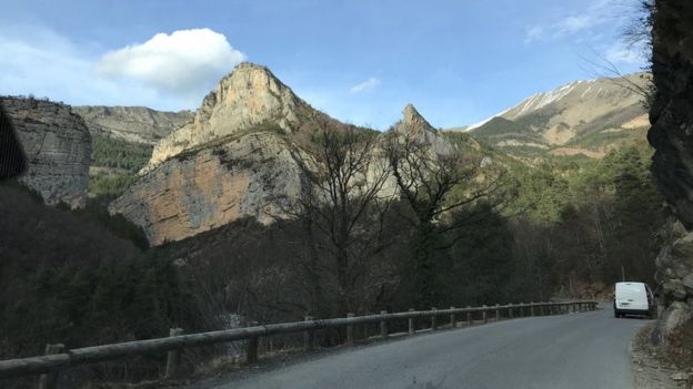 Os Alpes de Alta Provença, na França