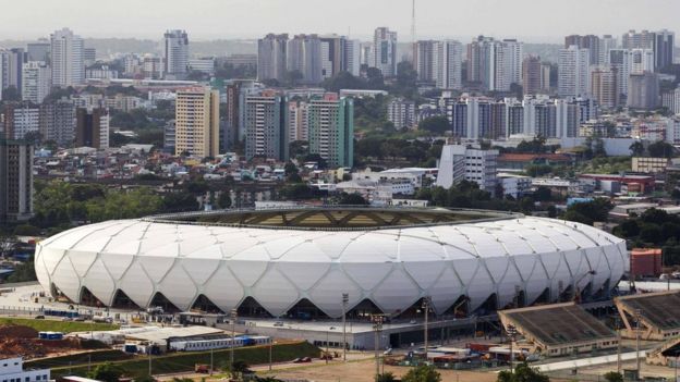 Arena Amazônia, uma das sedes da Copa 2014