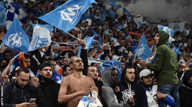 Marseille fans